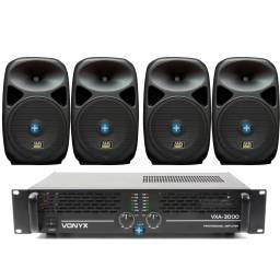 Pack de sonido RIDDLE con 3600w de potencia maxima
