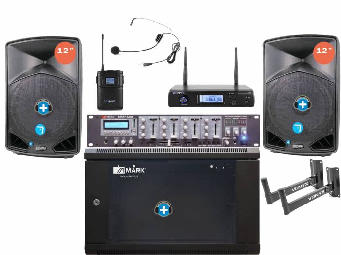 EQUIPO SONIDO GYM 12A BASIC