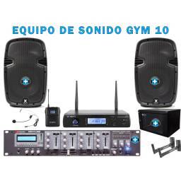 EQUIPO SONIDO GYM 10A BASIC 2