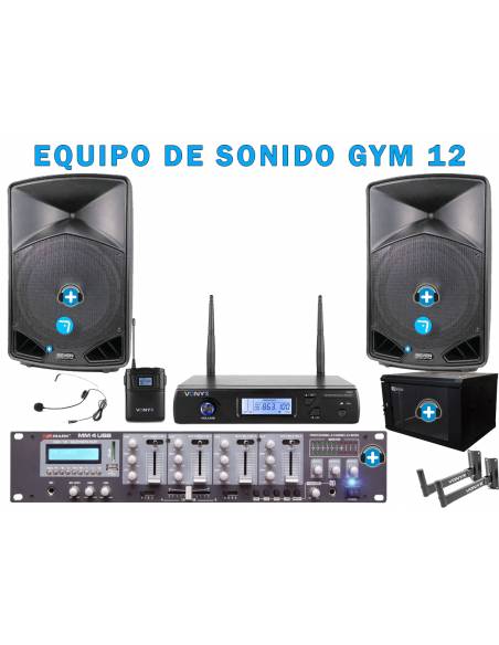 EQUIPO SONIDO GYM 12A BASIC