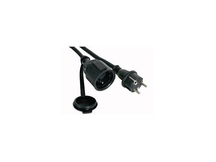 Velleman CABLE PROLONGADOR DE GOMA - 10 m - 1
