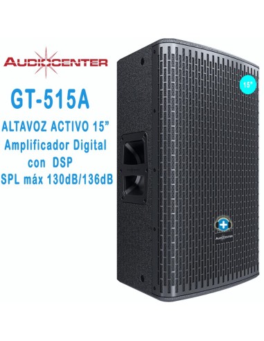 AUDIOCENTER GT-515A ALTAVOZ DSP ACTIVO 15