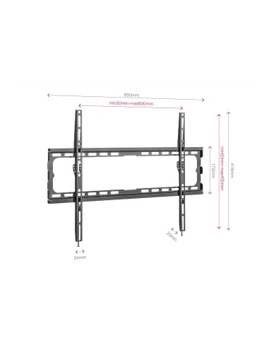 FONESTAR  FIX-064EN Soporte TV fijo de pared