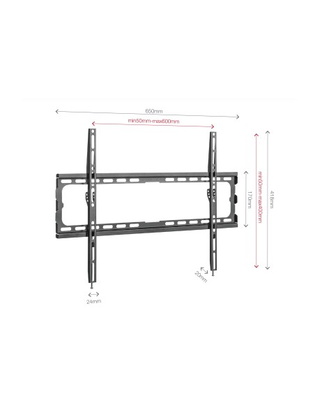 FONESTAR  FIX-064EN Soporte TV fijo de pared