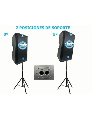 SEVEN SV12APRO-TWS-ASP ALTAVOZ ACTIVO 12” BI- AMPLIFICADO CON ASP REPRODUCTOR MP3 y BT-TWS