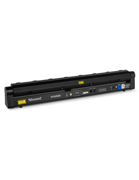 BeamZ Barra móvil Hyaden con 7 LED y 8 rayos láser
