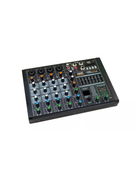 AMS JUMBO 6 DSP BT Mezclador de audio. 4 canales mono + 1 estéreo