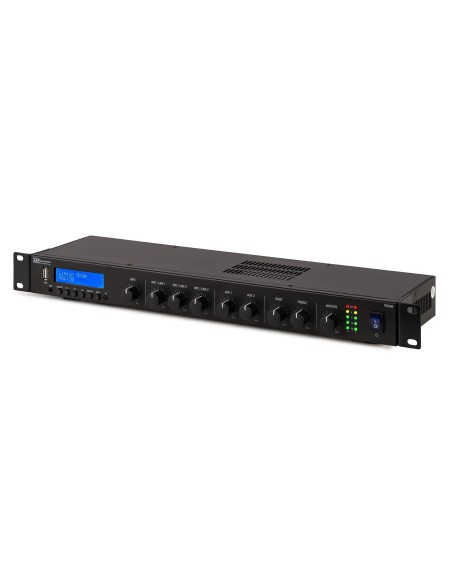 Power Dynamics   PDC90 Reproductor multimedia con amplificador DAB+/USB/MP3/BT