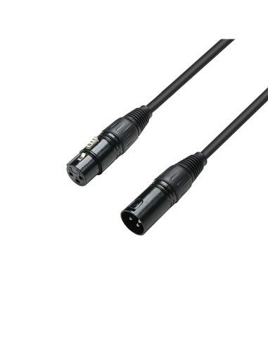 Adam Hall Cables 3 STAR DMF 0150 - Cable DMX de XLR macho a XLR hembra 1,5 m