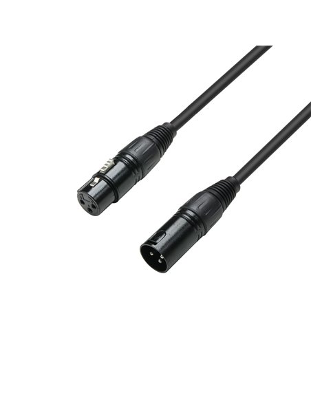 Adam Hall Cables 3 STAR DMF 1500 - Cable DMX de XLR macho a XLR hembra 15 m