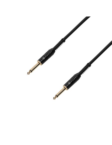 Adam Hall Cables 3 STAR IPP 0300 - Cable de Instrumento de Jack 6,3 mm mono a Jack 6,3 mm mono 3 m