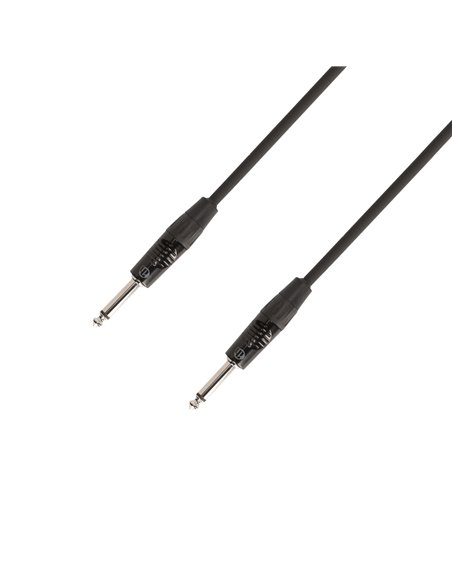 Adam Hall Cables 4 STAR IPP 0900 - Cable de Instrumento REAN de Jack 6,3 mm mono a Jack 6,3 mm mono 9 m