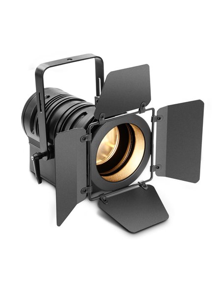 Cameo TS 40 WW - Foco para teatro con lente plano-convexa y LED blanco cálido de 40 W en una carcasa negra