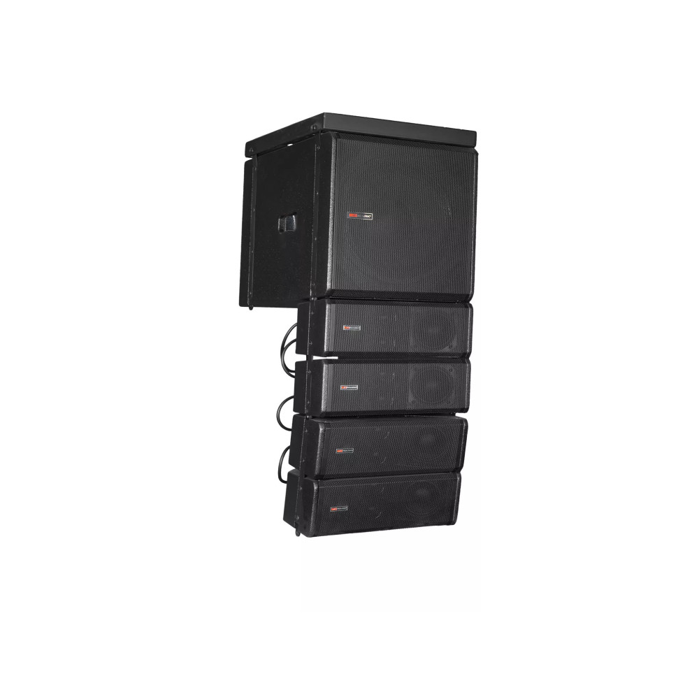 Mark SET MAP 1200 Sistema Line Array activo. Subwoofer 12'' activo + 4 satélites pasivos