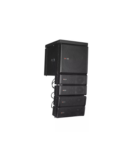 Mark SET MAP 1200 Sistema Line Array activo. Subwoofer 12'' activo + 4 satélites pasivos