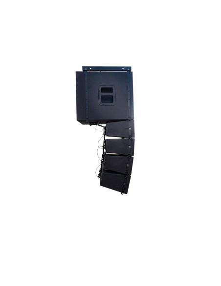 Mark SET MAP 1500 Sistema Line Array activo. Subwoofer 15'' activo + 4 satélites pasivos