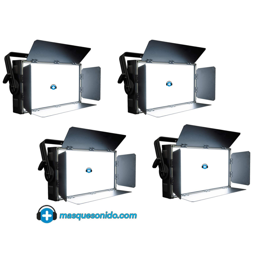 Set 4 Paneles LED Video 400 Profesional