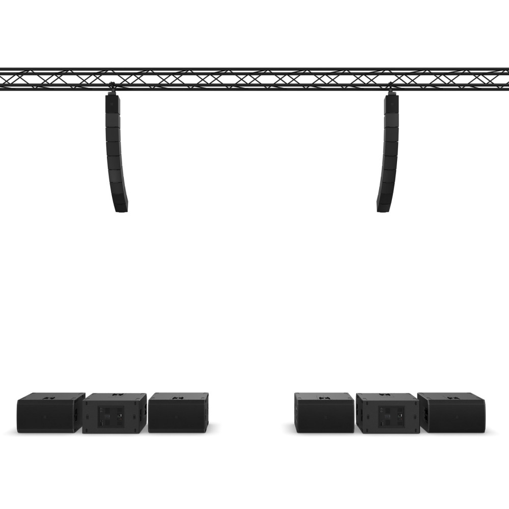 MAILA XL Sistema Line Array Compacto, 17,5 kW