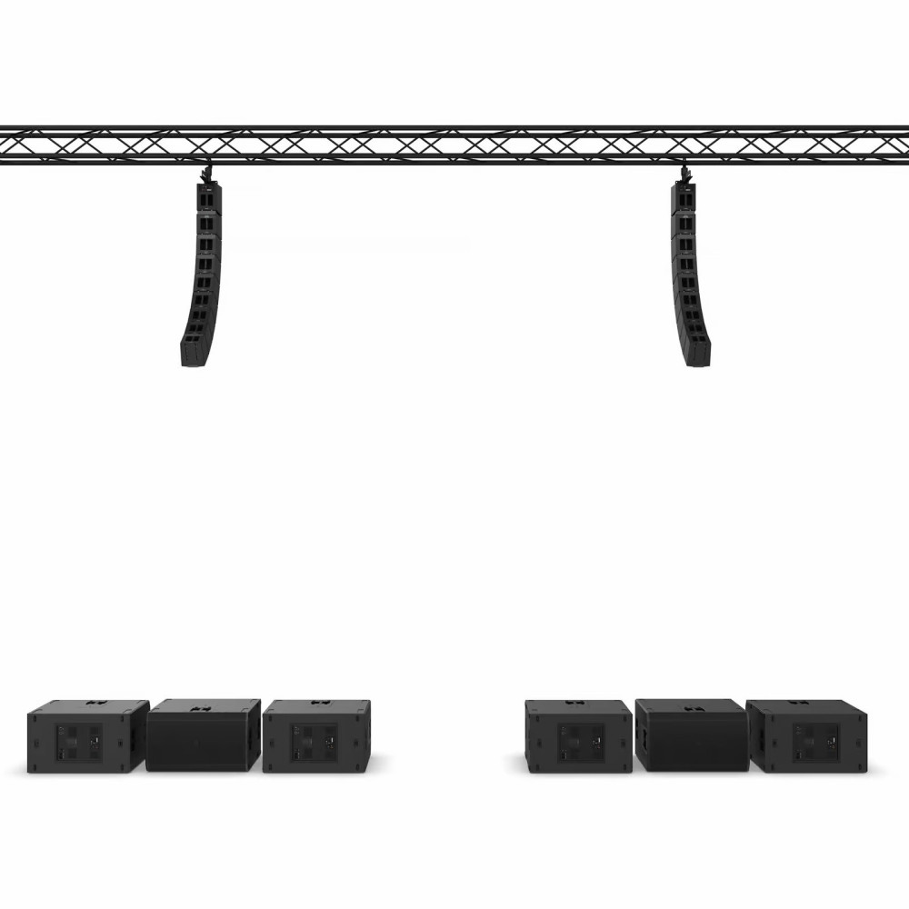 MAILA XL Sistema Line Array Compacto, 17,5 kW