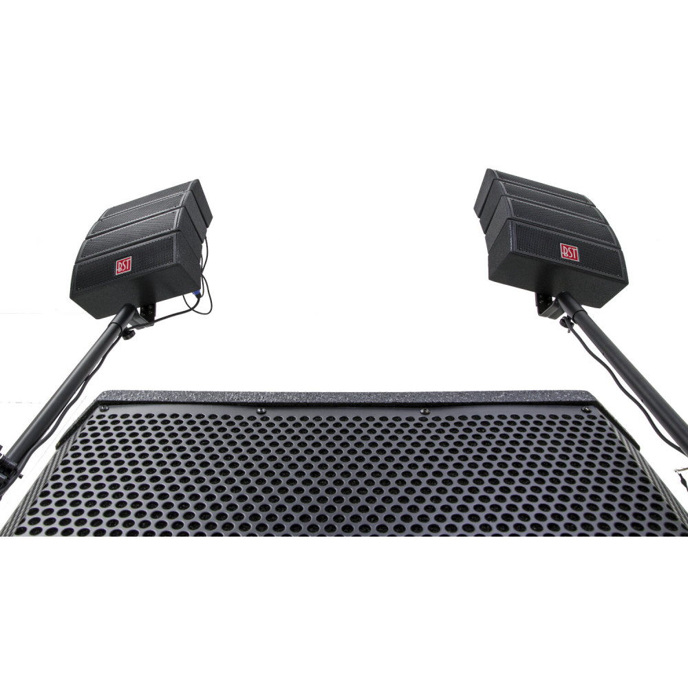 BST HELIOS2.1 – Sistema PA 2.1 activo 900W con sub 18" y 8 satélites