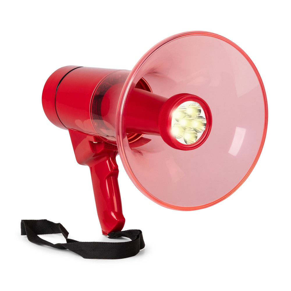 Vonyx   MEG050 Megáfono 50W con Luz LED