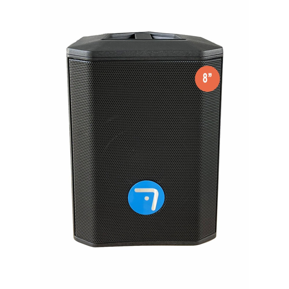 Pack Karaoke Dúo Seven SV8: Altavoz 8" + 2 Micrófonos | Masquesonido