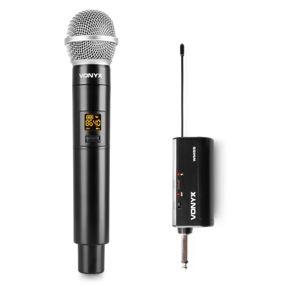 Pack Karaoke Inalámbrico Seven SV8: Altavoz 8" + Micro Sin Cables