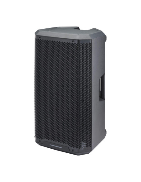 Vista lateral, altavoz 12 pulgadas activo audiophony