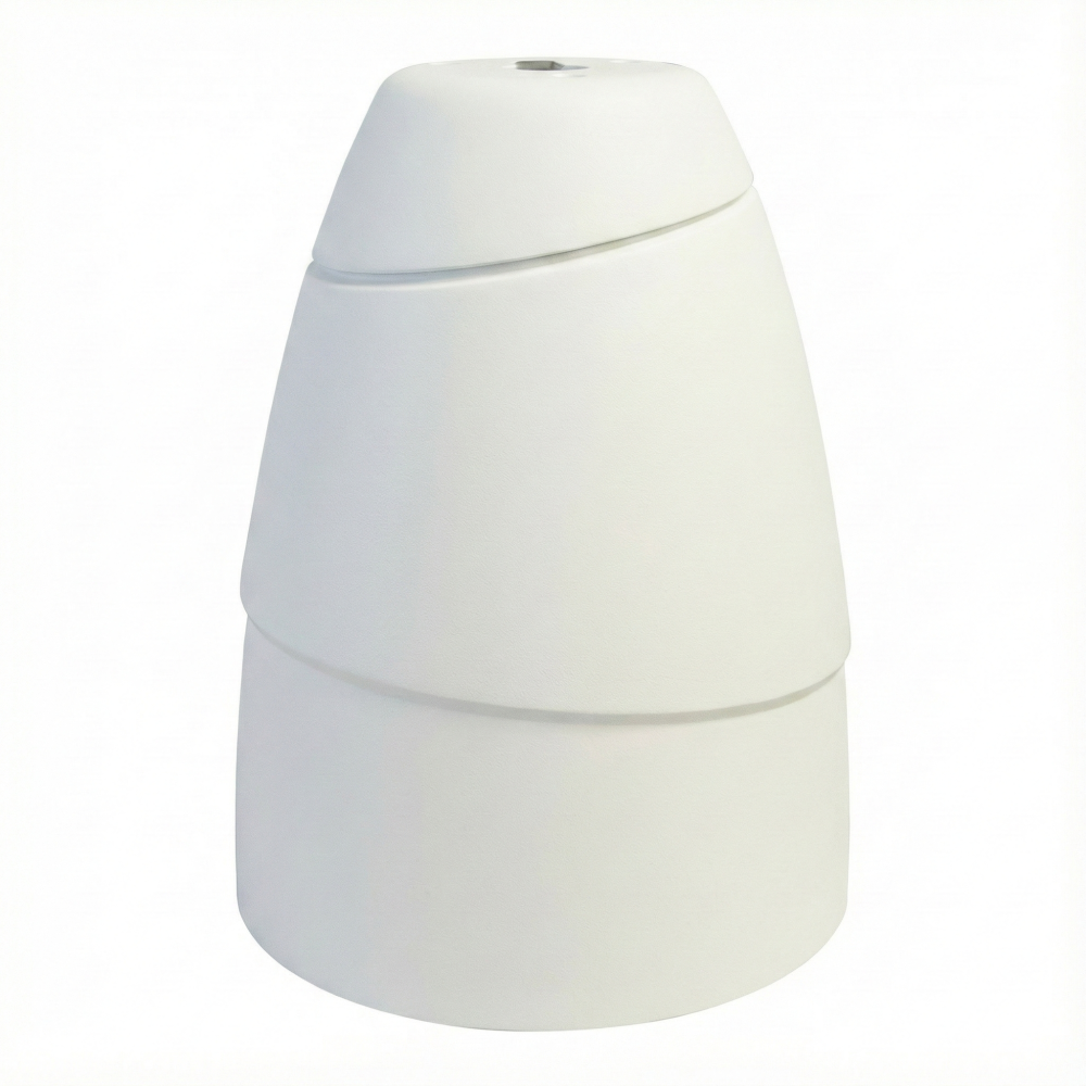 subwoofer pasivo de suspension color blanco