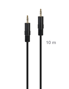 FONESTAR JACK-MM-10 Cable de señal de audio Jack 3'5 mm macho a Jack 3'5 mm macho