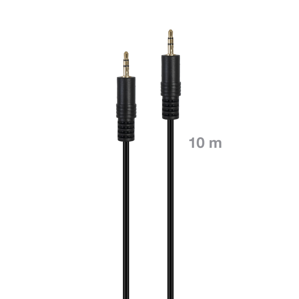 FONESTAR JACK-MM-10 Cable de señal de audio Jack 3'5 mm macho a Jack 3'5 mm macho