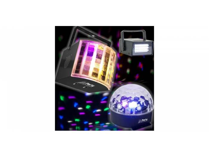 Party 3 Pack de 3 Efectos de Iluminacion Led - 2