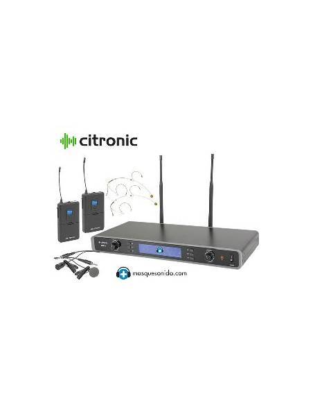 CITRONIC RU-210N Microfono Inalambrico Doble de Diadema 171971 - 3