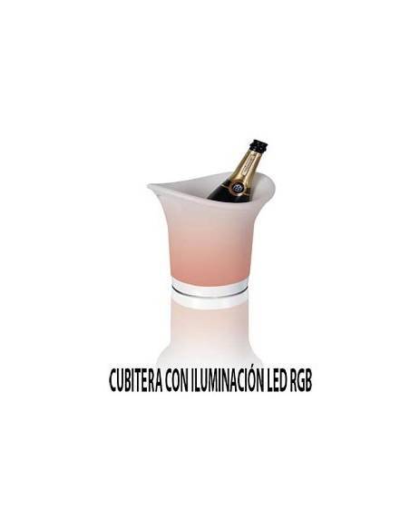 CUBITERA CON ILUMINACIÓN LED RGB