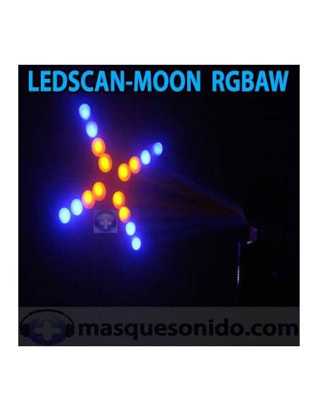 Ibiza Light LEDSCAN-MOON RGBAW - 4