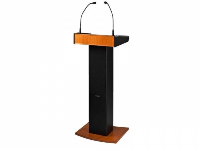 Monacor Speech 100D-- Atril amplificado con bateria - 1
