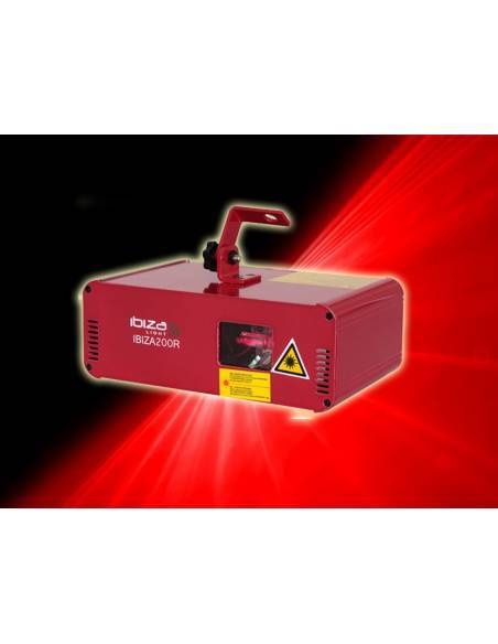 Ibiza Light Laser Rojo LAS200R 200mw - 6