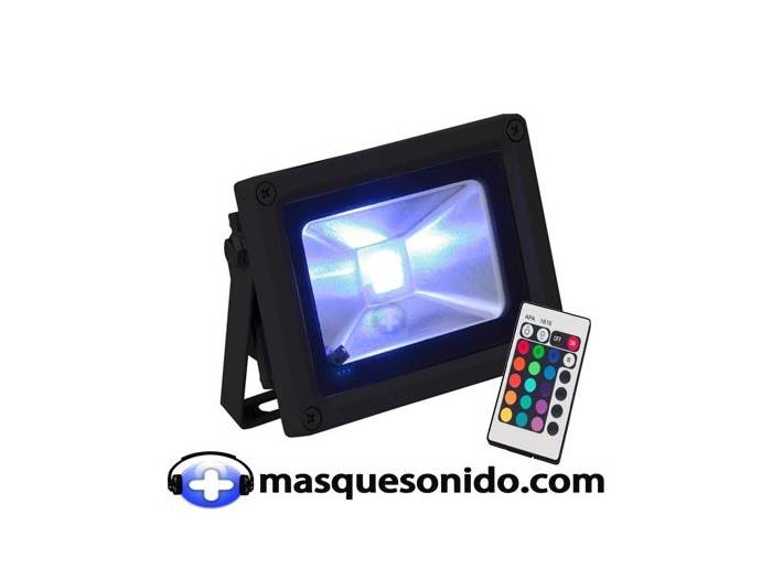 PROYECTOR IBIZA LEDFLOOD10-RGB 