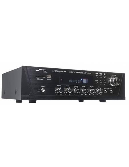 LTC ATM-7000 USB BT Amplificador Radio Karaoke Bluetooth SD USB 2X50W - 7