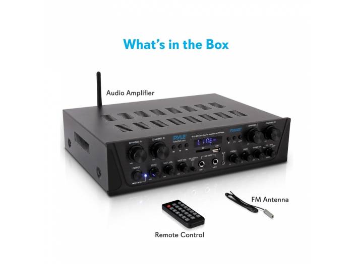 PYLE PTA44BT - Amplificador Hifi de 500w - 5