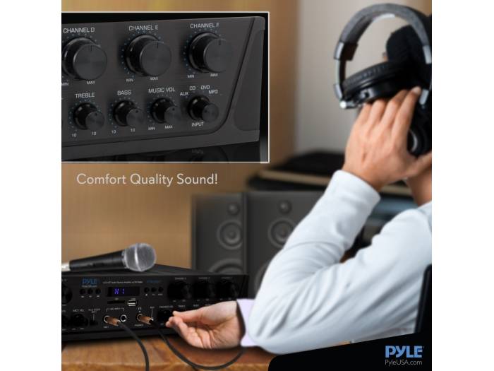 PYLE PTA66BT - Amplificador Hifi de 600w - 5