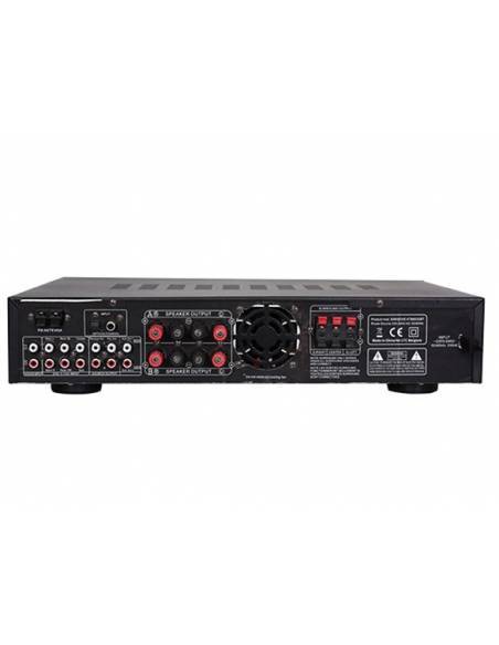 Amplificador LTC ATM8000BT Amplificador 7.1 Bluetooth, USB/SD Karaoke
