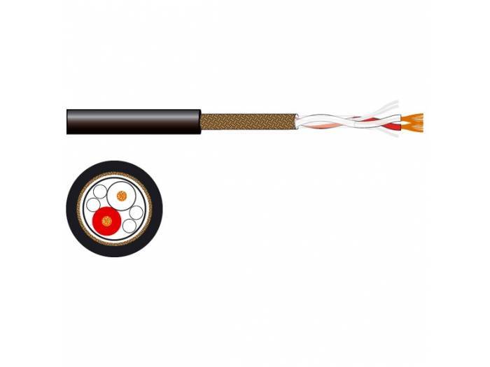 FONESTAR CA-90-NEZH Rollo de cable micrófono/línea de 2 conductores