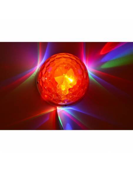 Max SSL10LED Spinning Sunflower 48 RGB LEDs con Jellyball - 4